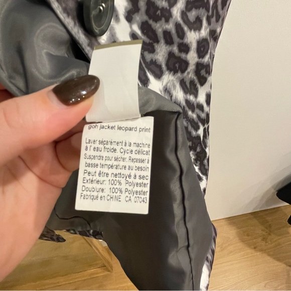 Tahari Goh Jacket Leopard Print - Picture 8 of 8